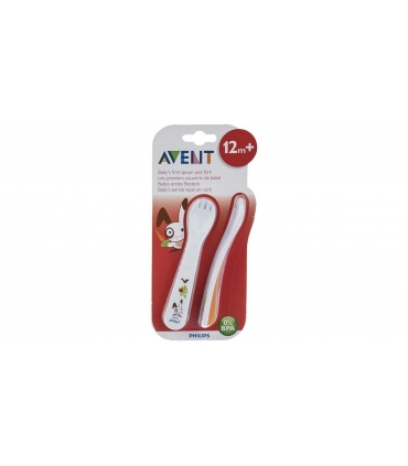 ست قاشق و چنگال کودک اونت Avent Rabbit A712 Baby Cutlery Set