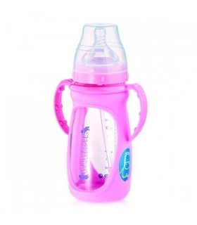 شیشه شیر پیرکس روکش دار بیبی سیل 270 میلی لیتر Babisil BS5069 Bottle 270ml
