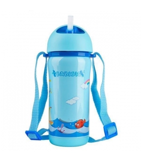 فلاسک فلزی نی دار دسته دار 320 میل بیبی سیل Babisil BS5098