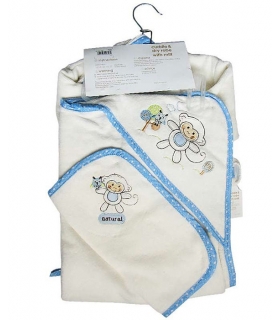 ست حوله 5 تکه مادرکر طرح میمون  Mothercare 1145.2 Monkey Baby Towel Piece