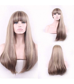کلاه گیس زنانه آمیزی Straight Full Wig Hair Decor Ameesi