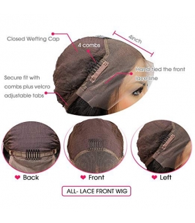 کلاه گیس زنانه گریس پلاس موی انسان GRACE PLUS Short Human Hair for Women