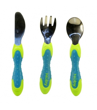 ست قاشق و چنگال نابی Nuby ID 5433 Spoon And Fork Set