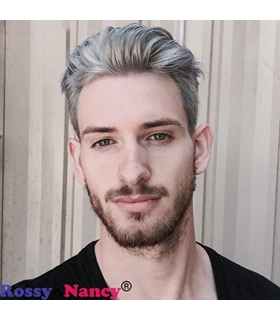 کلاه گیس مردانه رسی اند نانسی Rossy&Nancy Hairpiece Real Human Hair for Men