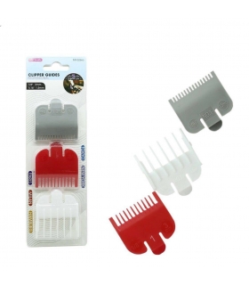 ست شانه ماشین اصلاح وال 3 عددی مخصوص فید و سایه Wahl Clipper Guide 3 Pack