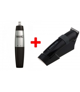 ست هدیه مردانه دو تکه ماشین اصلاح دینگ لینک 699 همراه موزن گوش و بینی وال