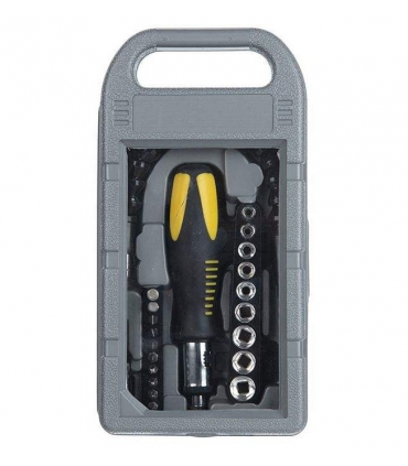 مجموعه ابزار 24 عددی جی تی تی سری بکس و پیچ گوشتی GTT 95505 Ratchet and Screwdriver Set 24 PCS