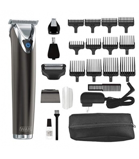 ماشین اصلاح سر و صورت وال مدل Wahl Lithium Ion Slate Stainless Steel Trimmer 9864
