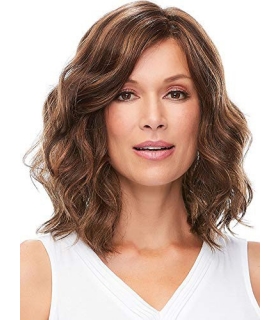 کلاه گیس زنانه کوتاه فرفری Fencca Brown Short Curly Wigs for women