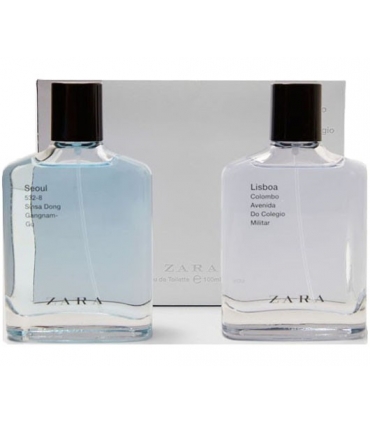 ست عطر و ادکلن مردانه زارا لیسبوآ و سئول Zara Lisboa & Seoul For Men