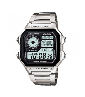 ساعت مچی دیجیتالی زنانه و مردانه کاسیو Casio AE-1200WHD-1AVDF For Men and Women