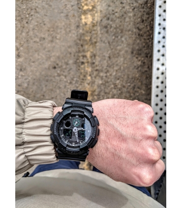 ساعت مچی عقربه ای مردانه کاسیو جی شاک Casio G-Shock GA-100MB-1ADR For Men