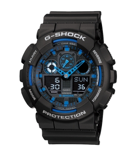 ساعت مچی عقربه ای مردانه کاسیو جی شاک Casio G-Shock GA-100-1A2DR For Men