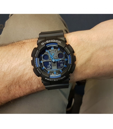 ساعت مچی عقربه ای مردانه کاسیو جی شاک Casio G-Shock GA-100-1A2DR For Men