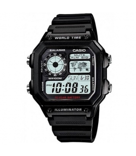 ساعت مچی دیجیتالی زنانه و مردانه کاسیو Casio AE-1200WH-1AVDF For Men and Women