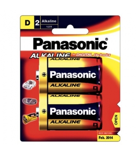باتری آلکالاین بزرگ پاناسونیک Panasonic High-Tech Alkaline Evolta D 1.5V Battery