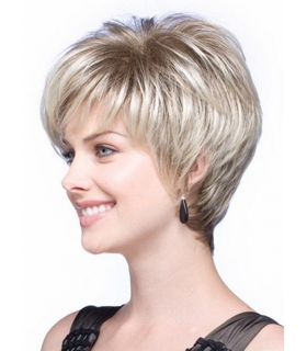 کلاه گیس زنانه پیکسی بلوند کوتاه Pixie Wigs Short For Women