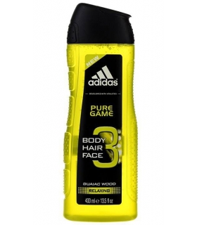 شامپو سر و بدن مردانه آدیداس پور گیم Adidas Pure Game Shampoo For Men