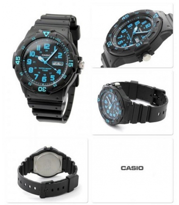 ساعت مچی عقربه ای زنانه و مردانه کاسیو Casio MRW-200H-2BVDF For Men AND Women