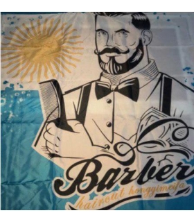 پیش بند آرایشگری طرح پرچم آرژانتین Hair Cutting Argentina