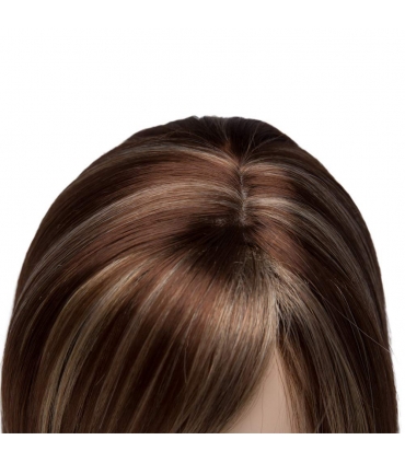 کلاه گیس زنانه کوتاه قهوه ای روشن Bestung Short Mixed Color Hair Wigs