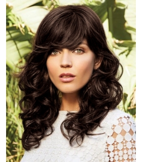 کلاه گیس زنانه سیلور حالت دار بلند Silver Synthetic long Wigs Curly