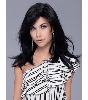 کلاه گیس زنانه سیلور لخت با کمی حالت بلند Silver Synthetic long Wigs Curly