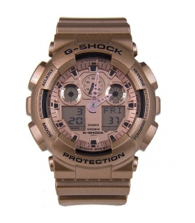 ساعت مچی عقربه ای مردانه کاسیو جی شاک CASIO GA-100GD-9ADR FOR MEN