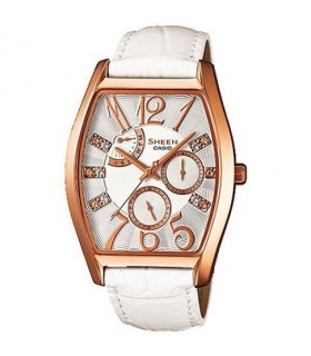 ساعت مچی عقربه ای زنانه کاسیو شین Casio Sheen SHE-3026GL-7AUDR for women