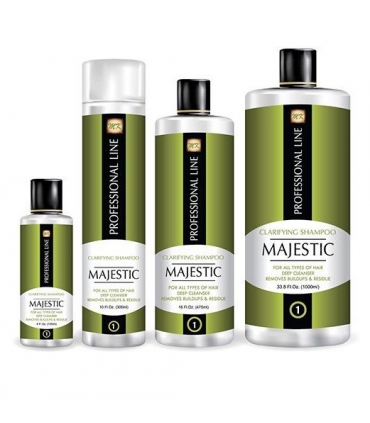 شامپو کراتین روشن کننده مو مجستیک Majestic Keratin Clarifying Shampoo