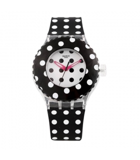 ساعت مچی عقربه ای زنانه و مردانه سواچ Swatch SUUK107