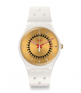 ساعت مچی عقربه ای زنانه و مردانه سواچ Swatch SUOW400