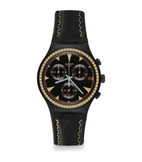ساعت مچی عقربه ای سواچ بلک اسپایسیز Swatch YCB4024 Black Species