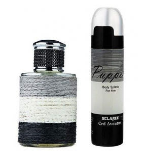 ست عطر و اسپری خوشبو کننده بدن مردانه اسکلاره پاپت Sclaree Puppet For Men