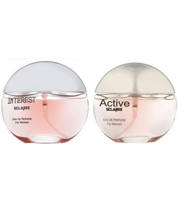 عطر و ادکلن زنانه اسکلاره پرفیوم اینترست و اکتیو Sclaree Active & Perfume Interest For Women