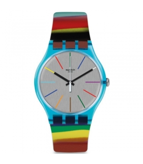 ساعت مچی عقربه ای زنانه و مردانه سواچ Swatch SUOS106