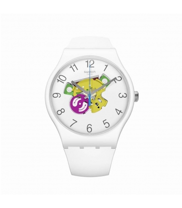 ساعت مچی عقربه ای زنانه و مردانه سواچ Swatch SUOW148