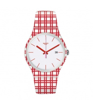 ساعت مچی عقربه ای زنانه و مردانه سواچ Swatch SUOW401