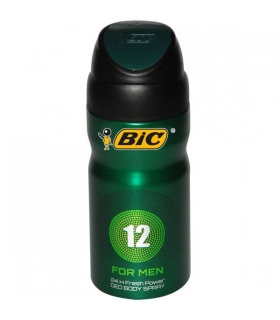 اسپری مردانه بیک شماره 12 Bic No.12 Spray For Men 
