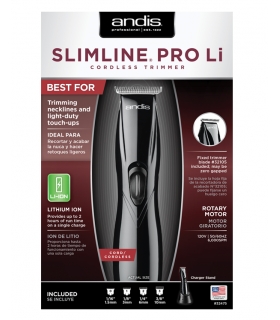 ماشین اصلاح سر و صورت اندیس اسلیم لاین پرو لی Andis SlimLine Pro Li T-Blade CL-32475
