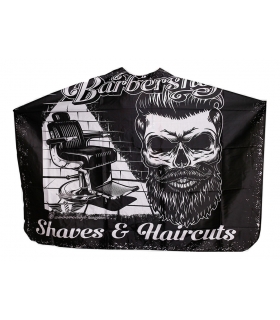 پیشبند آرایشگری طرح مرد و صندلی آرایشگری Hair Cutting men and Barber Chair Salon