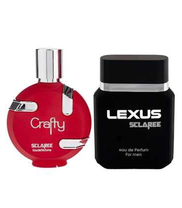 ست عطر و ادکلن زنانه و مردانه اسکلاره کرفتی و لکسوس Sclaree Crafty & Lexus EDP For Men & Women