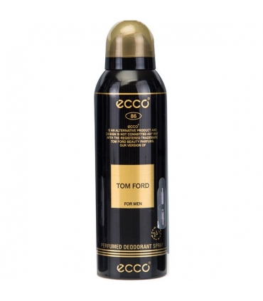اسپری  مردانه اکوتام فوردبلک  Ecco Tom Ford Black For Men 
