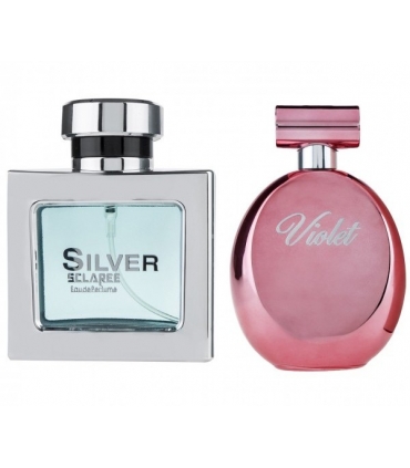 ست عطر و ادکلن زنانه و مردانه اسکلاره ویولت و سیلور ادوپرفیوم Sclaree Violet & Silver EDP For Men & Women