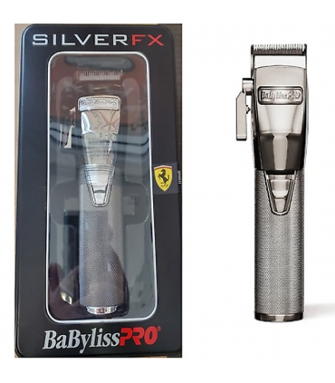 ماشین اصلاح سر بابیلیس پرو کلیپر سیلور اف ایکس متال لیتیوم BabylissPro SilverFX Metal Lithium Clipper