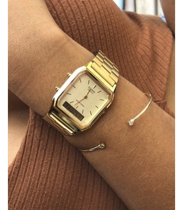 ساعت مچی عقربه ای زنانه و مردانه کاسیو Casio AQ-230GA-9BMQ For Men and Women