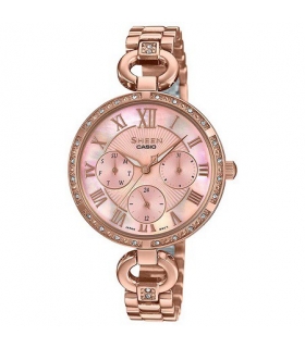 ساعت مچی عقربه ای زنانه کاسیو Casio SHE-3067PG-4AUDF For Women