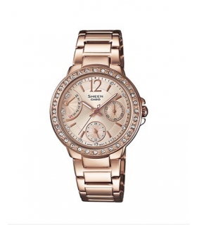 ساعت مچی عقربه ای زنانه کاسیو Casio SHE-3805PG-9A For Women