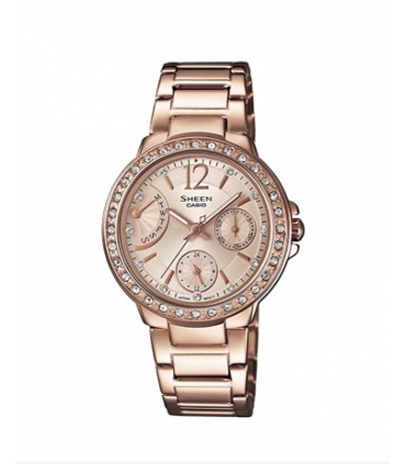 ساعت مچی عقربه ای زنانه کاسیو Casio SHE-3805PG-9A For Women