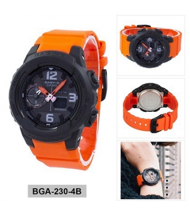ساعت مچی عقربه ای زنانه کاسیو CASIO BGA-230-4B For Women